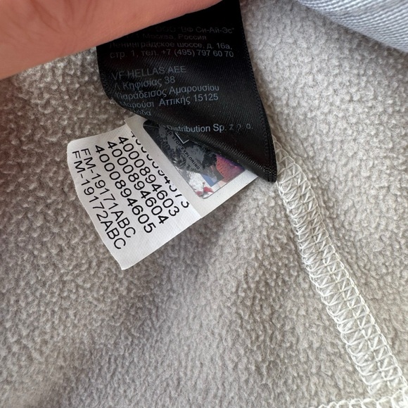 The North Face Earth Tone Zip Up Hoodie Fleece Polar Winter Outdoors Camping - Picture 10 of 10